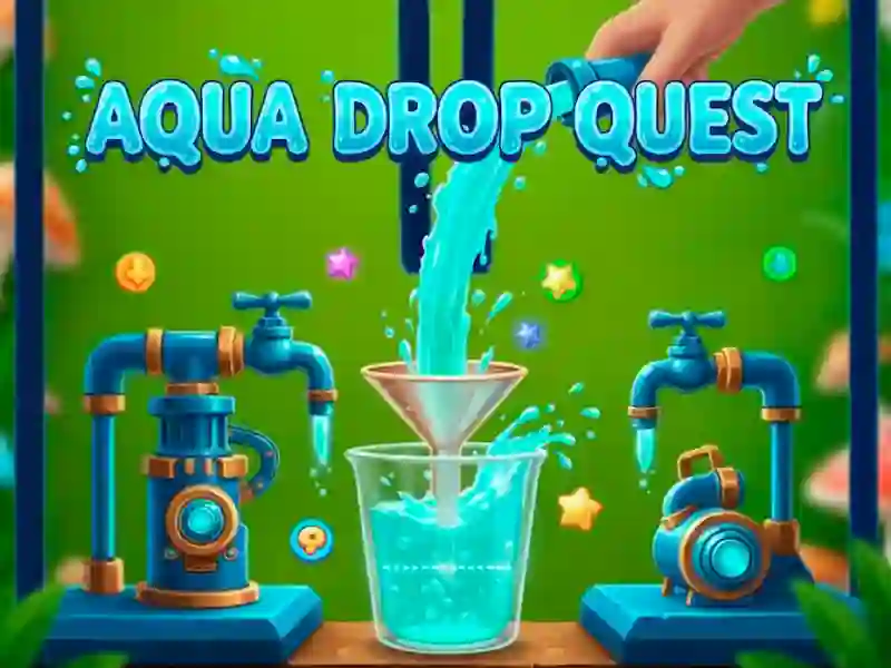 Aqua Drop Quest – kostenloses Online-Spiel