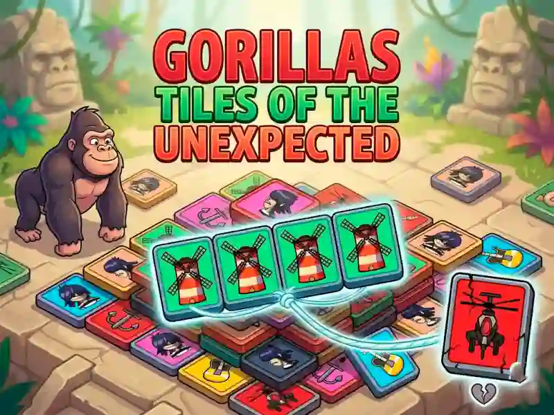 Gorillas Tiles Of The Unexpected – kostenloses Online-Spiel