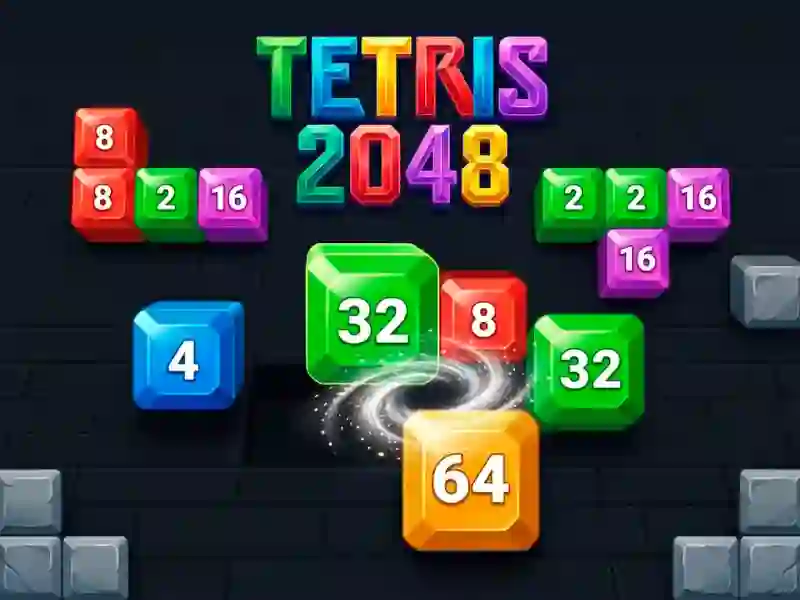 Tetris 2048 – kostenloses Online-Spiel