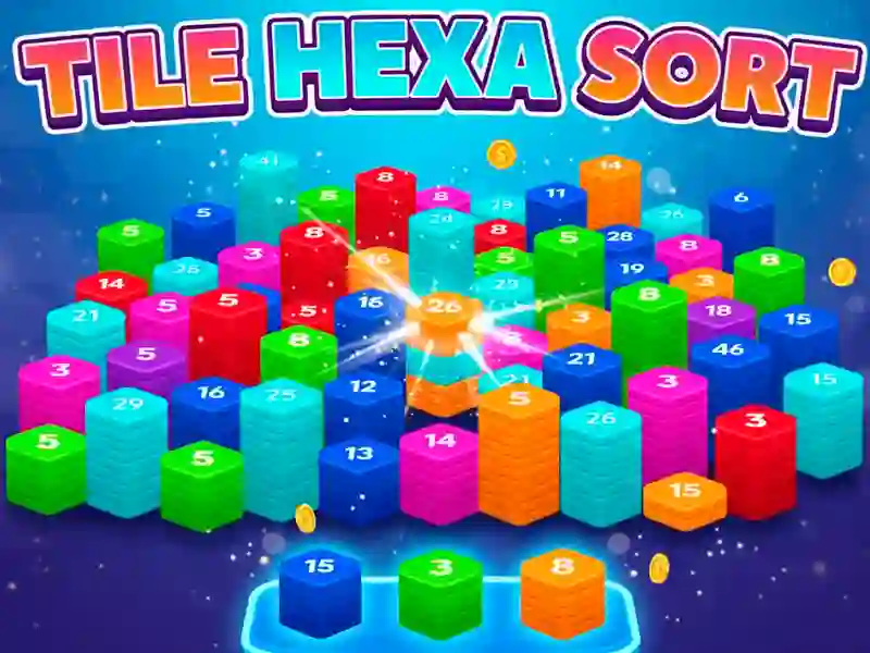 Tile Hexa Sort – kostenloses Online-Spiel