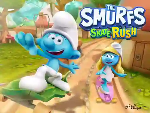 The Smurfs Skate Rush – kostenloses Online-Spiel