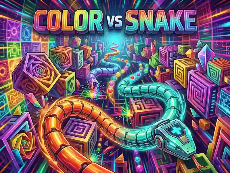 Color vs Snake – kostenloses Online-Spiel