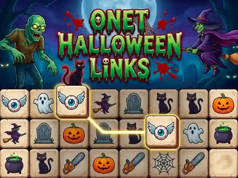 ONet Halloween Links – kostenloses Online-Spiel
