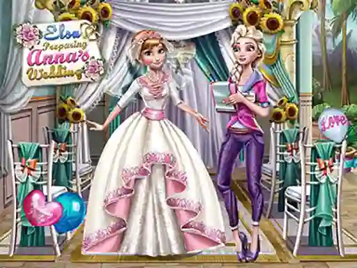 Elsa Preparing Anna's Wedding – kostenloses Online-Spiel