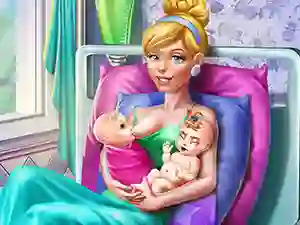 Cinderella Twins Birth – kostenloses Online-Spiel