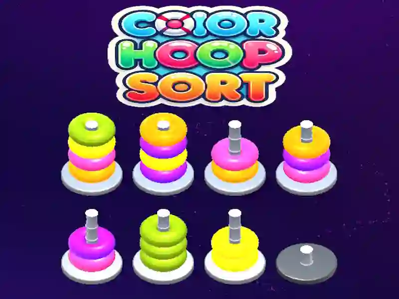 Color Hoop Sort – kostenloses Online-Spiel