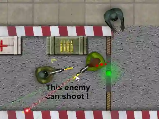 Zombie Shooting 2D – kostenloses Online-Spiel
