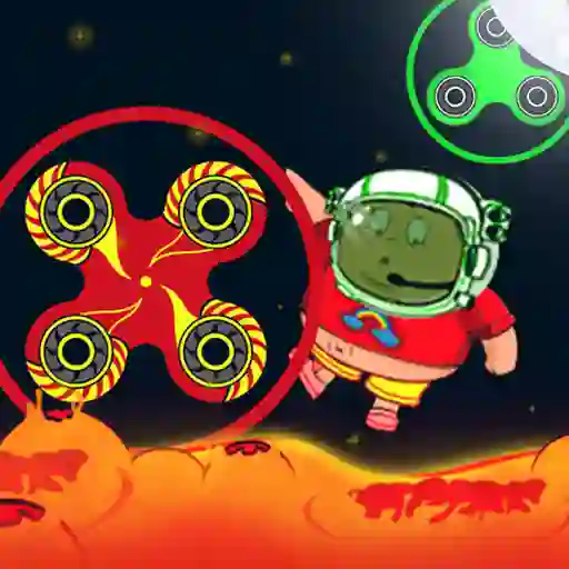 Spinner Astro the Floor is Lava – kostenloses Online-Spiel