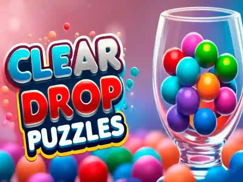 Clear Drop Puzzles – kostenloses Online-Spiel