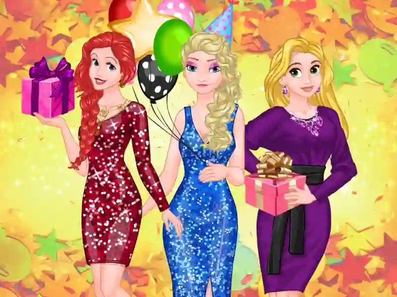 Frosty Princess Party Surprise – kostenloses Online-Spiel