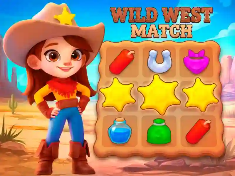 Wild West Match – kostenloses Online-Spiel