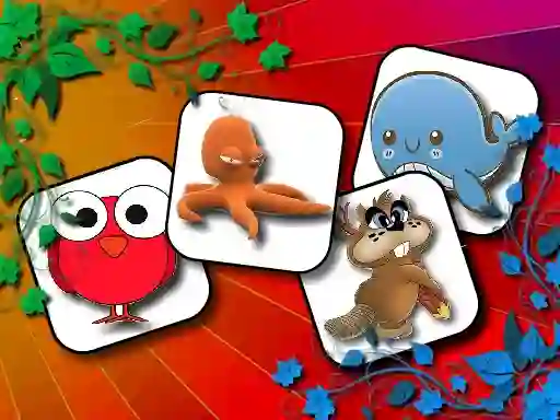 Funny Animals Memory – kostenloses Online-Spiel