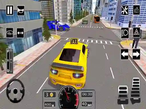 Modern City Taxi Car Simulator – kostenloses Online-Spiel