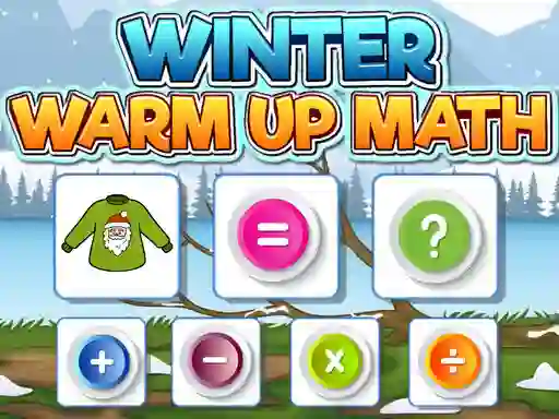 Winter Warm Up Math – kostenloses Online-Spiel
