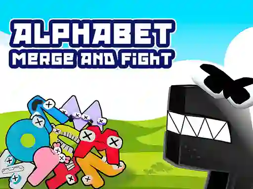 Alphabet Merge And Fight – kostenloses Online-Spiel