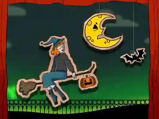 Halloween Witch Fly – kostenloses Online-Spiel