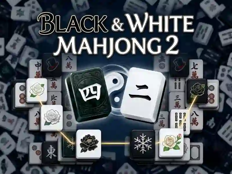 Black & White Mahjong 2 – kostenloses Online-Spiel