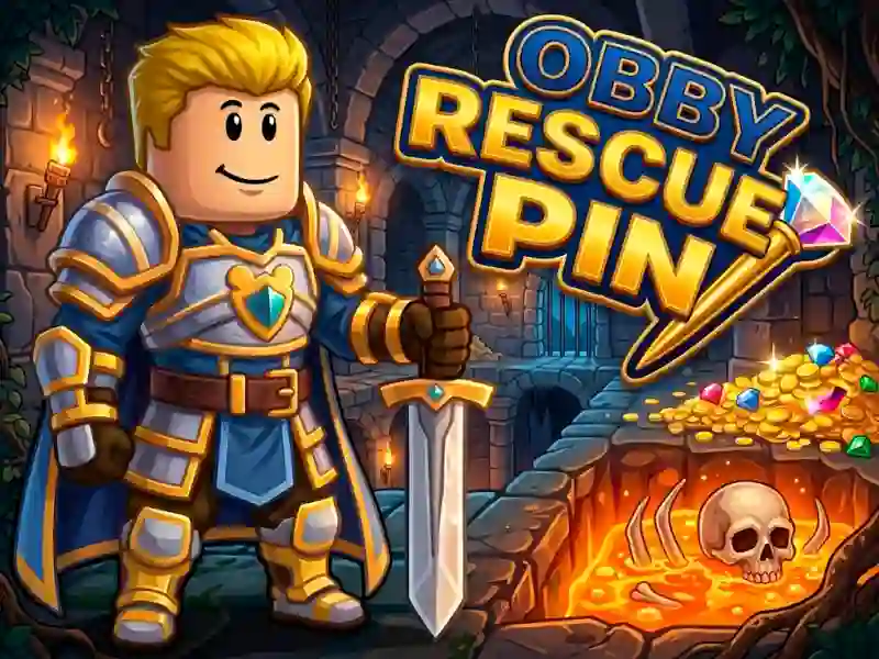Obby Rescue Pin – kostenloses Online-Spiel