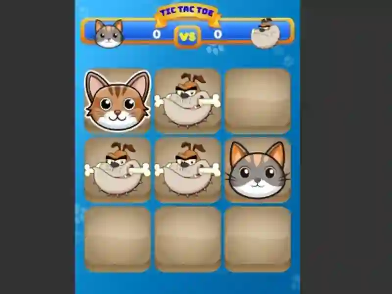 Tic Tac Toe Cat – kostenloses Online-Spiel