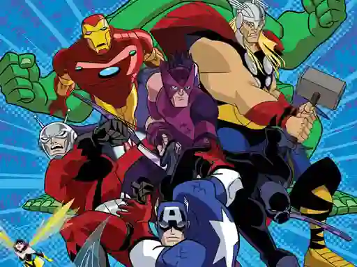 Avengers Coloring – kostenloses Online-Spiel
