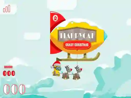 FlappyCat Crazy Christmas – kostenloses Online-Spiel