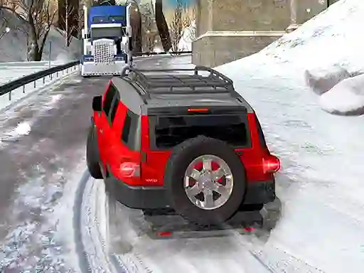 Heavy Jeep Winter Driving – kostenloses Online-Spiel