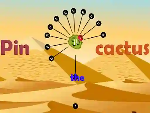 Pin the cactus – kostenloses Online-Spiel