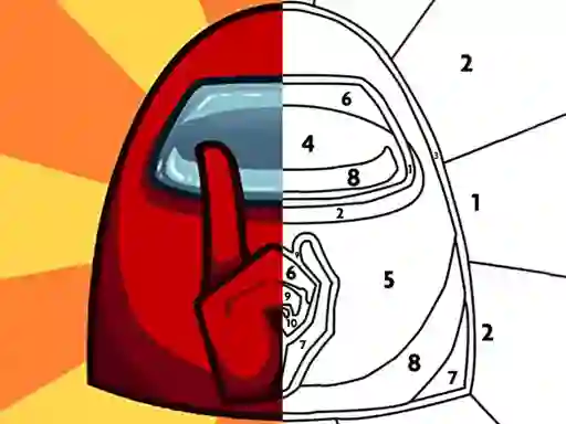 Among Them Coloring Book – kostenloses Online-Spiel