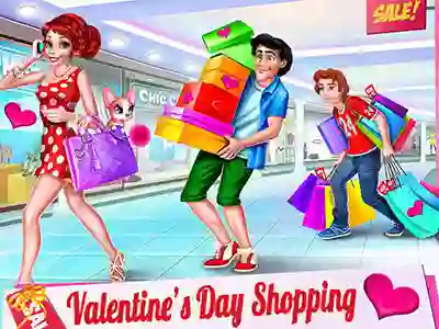 Valentine's Day Shopping – kostenloses Online-Spiel