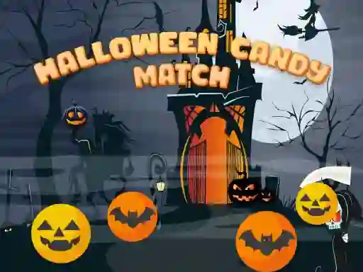 Halloween Candy Match – kostenloses Online-Spiel