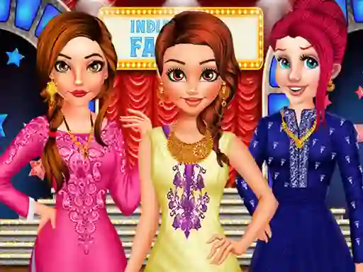Princess indian gala fashion – kostenloses Online-Spiel