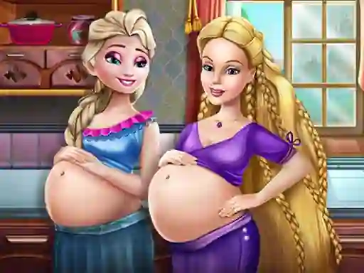 Happy Princesses Pregnant BFFS – kostenloses Online-Spiel
