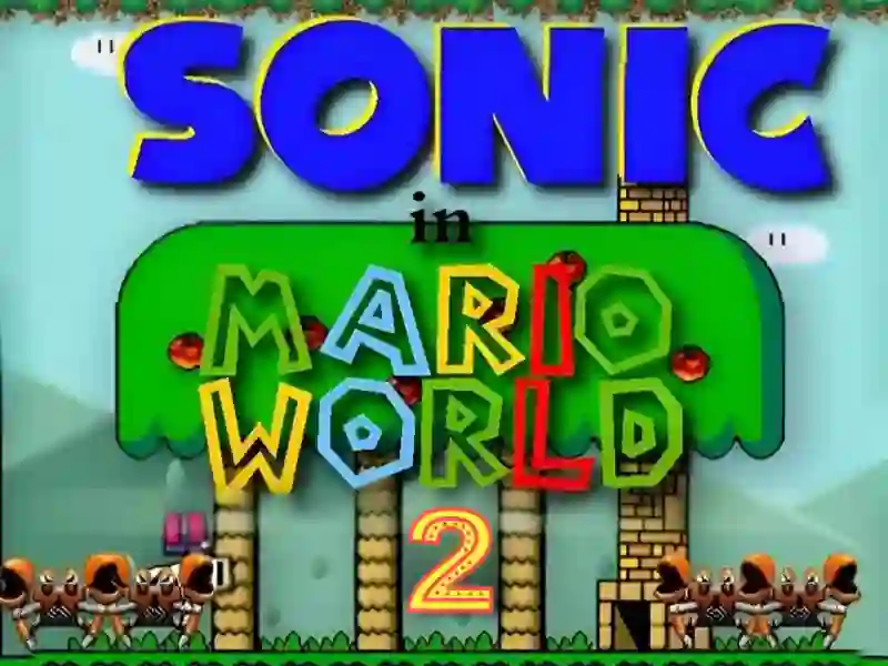 Sonic in Mario World 2 – kostenloses Online-Spiel