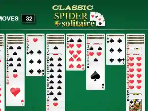 Classic Spider Solitaire – kostenloses Online-Spiel