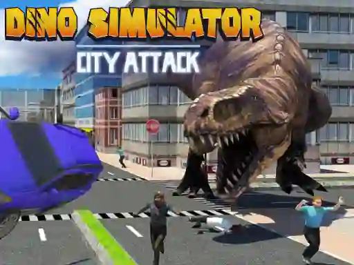 Dino Simulator City Attack – kostenloses Online-Spiel