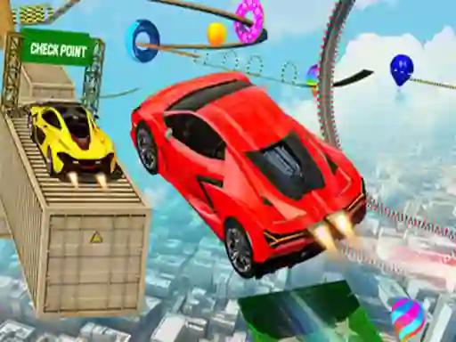 Crazy Car Stunt Descent GT – kostenloses Online-Spiel