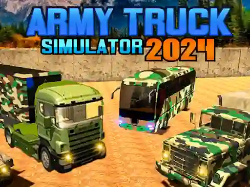 Army Truck Simulator 2024 – kostenloses Online-Spiel