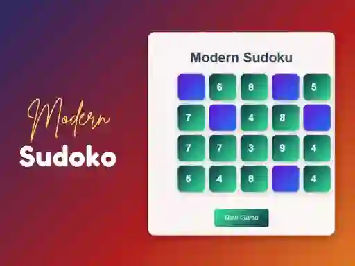 Modern Sudoku – kostenloses Online-Spiel