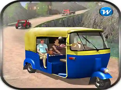 Public Tricycle Rickshaw driving – kostenloses Online-Spiel
