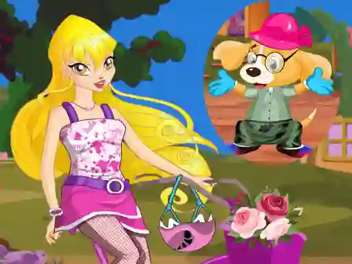 Winx Stella and Puppy – kostenloses Online-Spiel