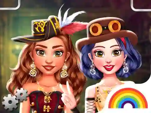 Princess Girls Steampunk Rivalry – kostenloses Online-Spiel