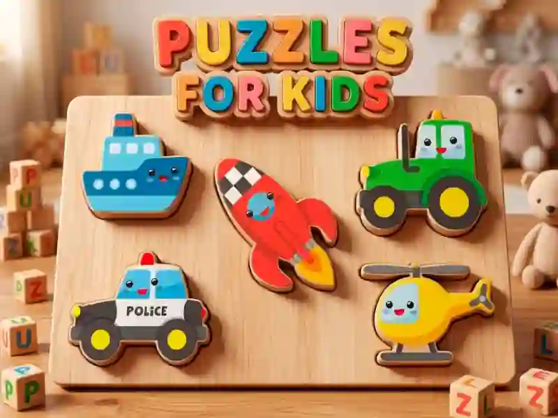 Puzzles For Kids – kostenloses Online-Spiel