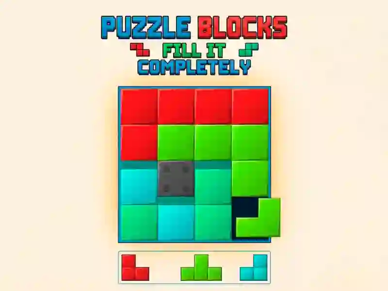 Puzzle Blocks: Fill It Completely – kostenloses Online-Spiel