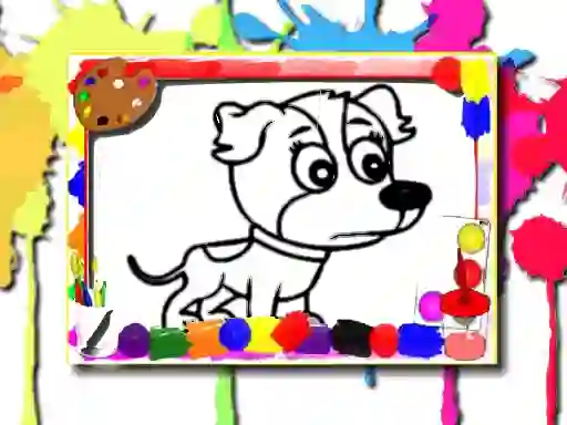 Dogs Coloring Book – kostenloses Online-Spiel