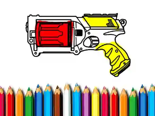 Back To School: Nerf Coloring Book – kostenloses Online-Spiel