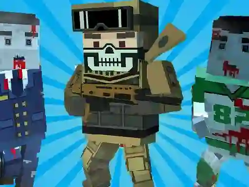Blocky Shooting Arena 3D Pixel – kostenloses Online-Spiel