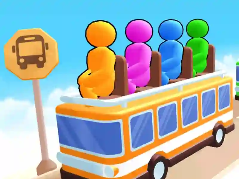 Bus Stop Color Jam – kostenloses Online-Spiel
