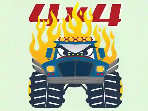 Monster Trucks Coloring Pages – kostenloses Online-Spiel