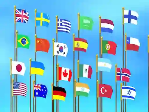 Flag Puzzle Jam: Collect Flags – kostenloses Online-Spiel