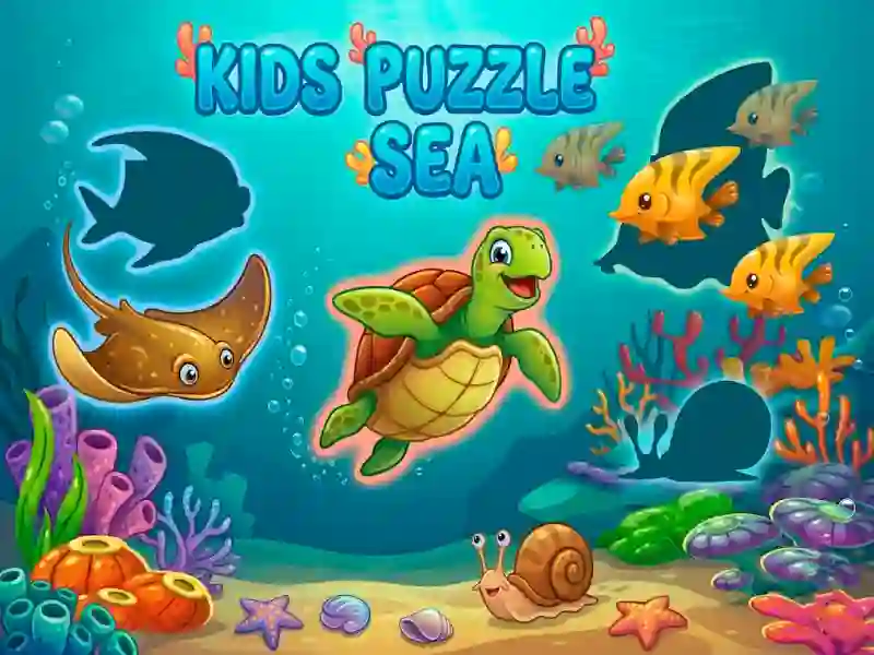 Kids Puzzle Sea – kostenloses Online-Spiel
